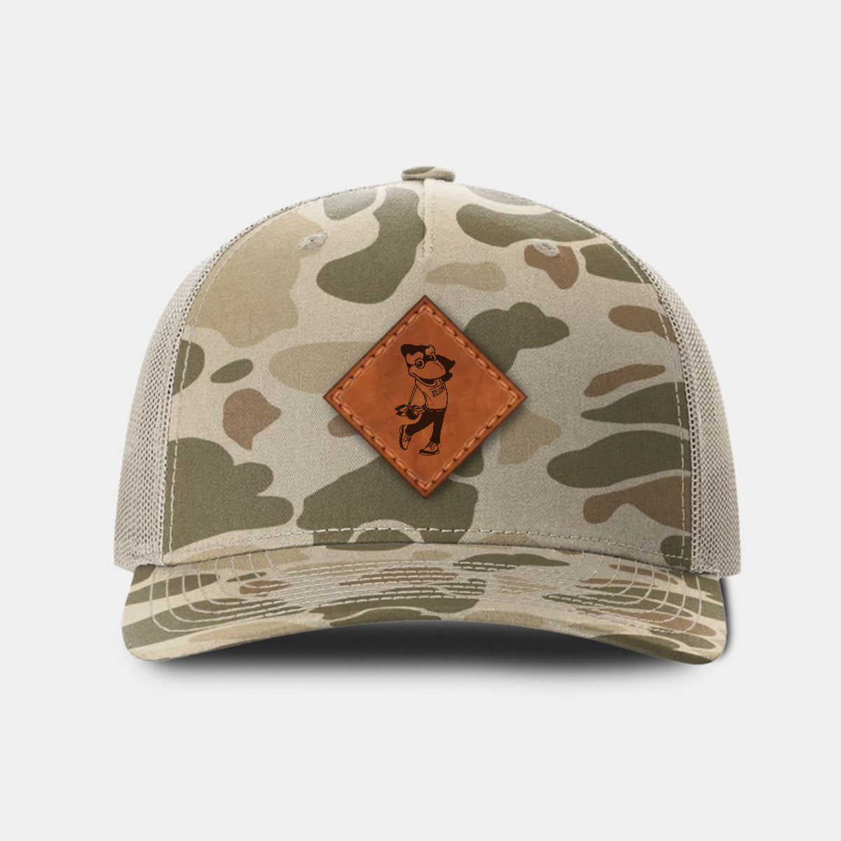 Duck Camo Swinging Phoenix Trucker Hat by Richardson Sports