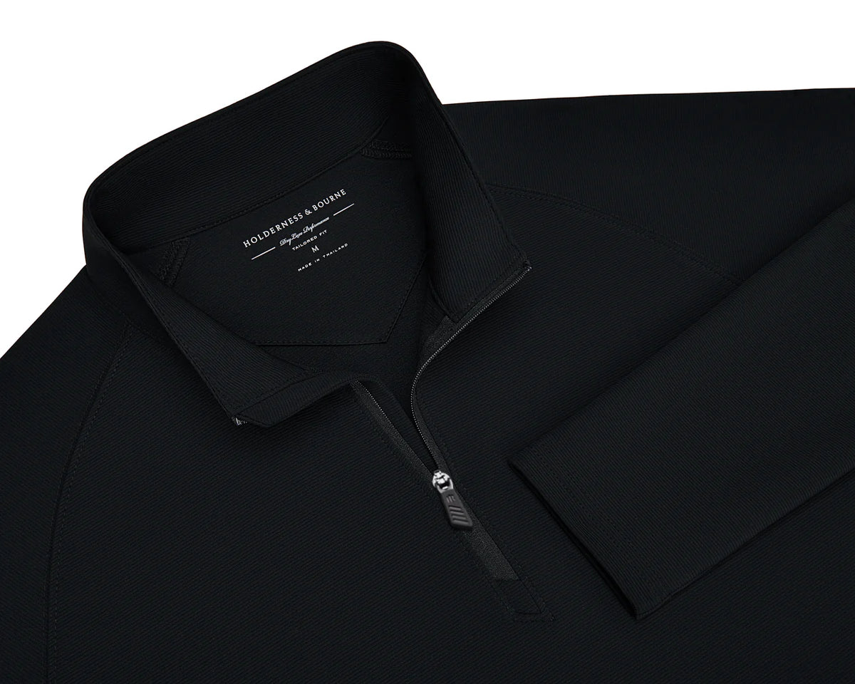 The Stuart 1/4 Zip Pullover by Holderness and Bourne