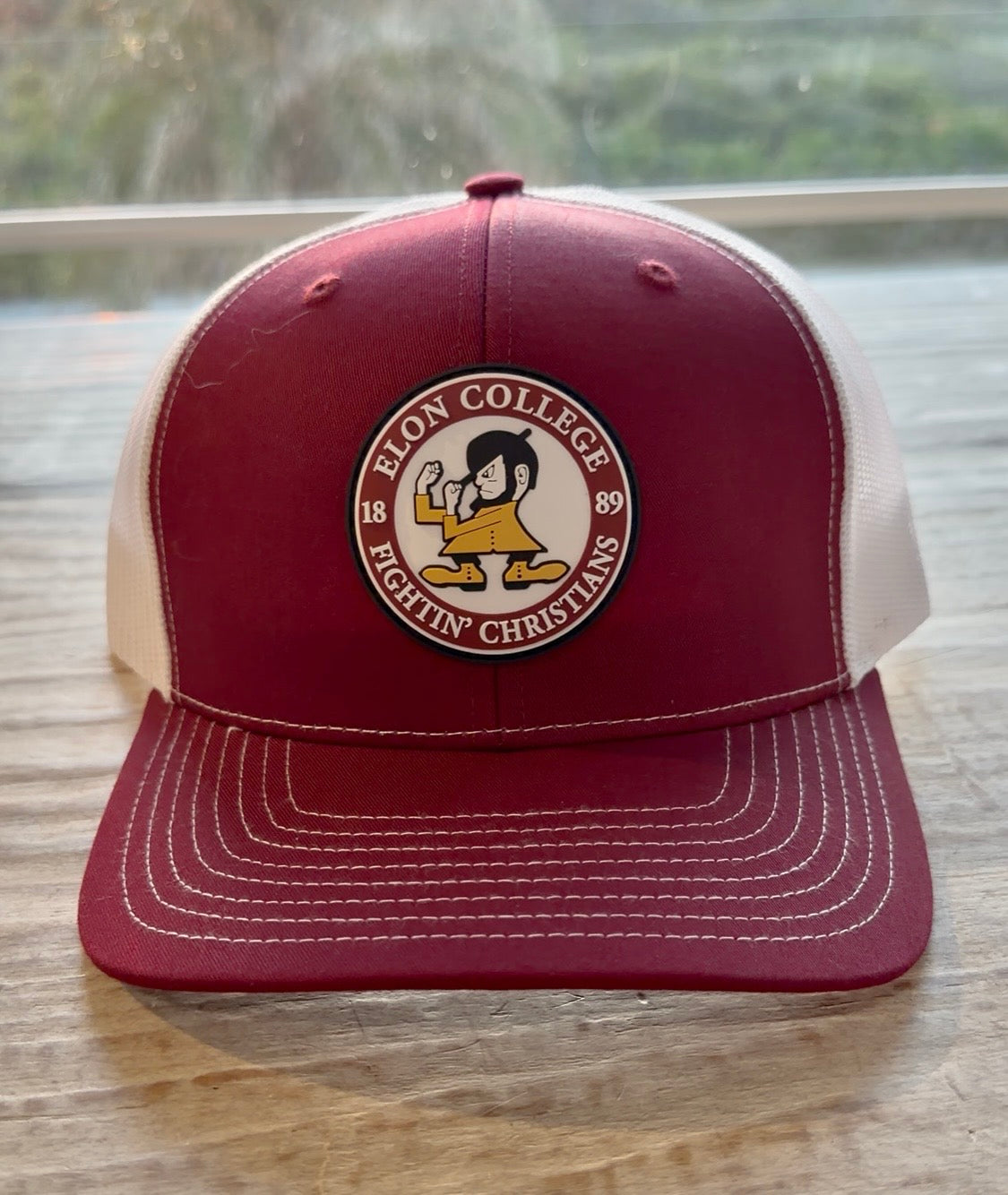 Roundel Fightin' Christian 112 Trucker Hat by Richardson Sports