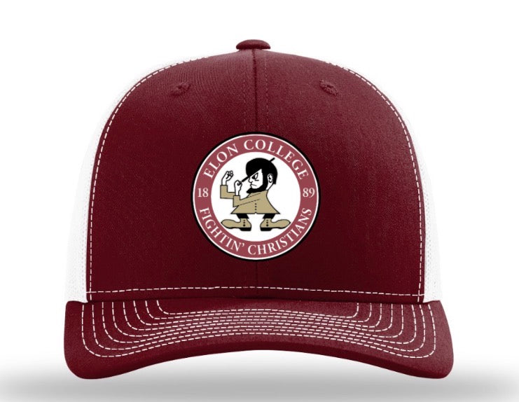 Roundel Fightin' Christian 112 Trucker Hat by Richardson Sports