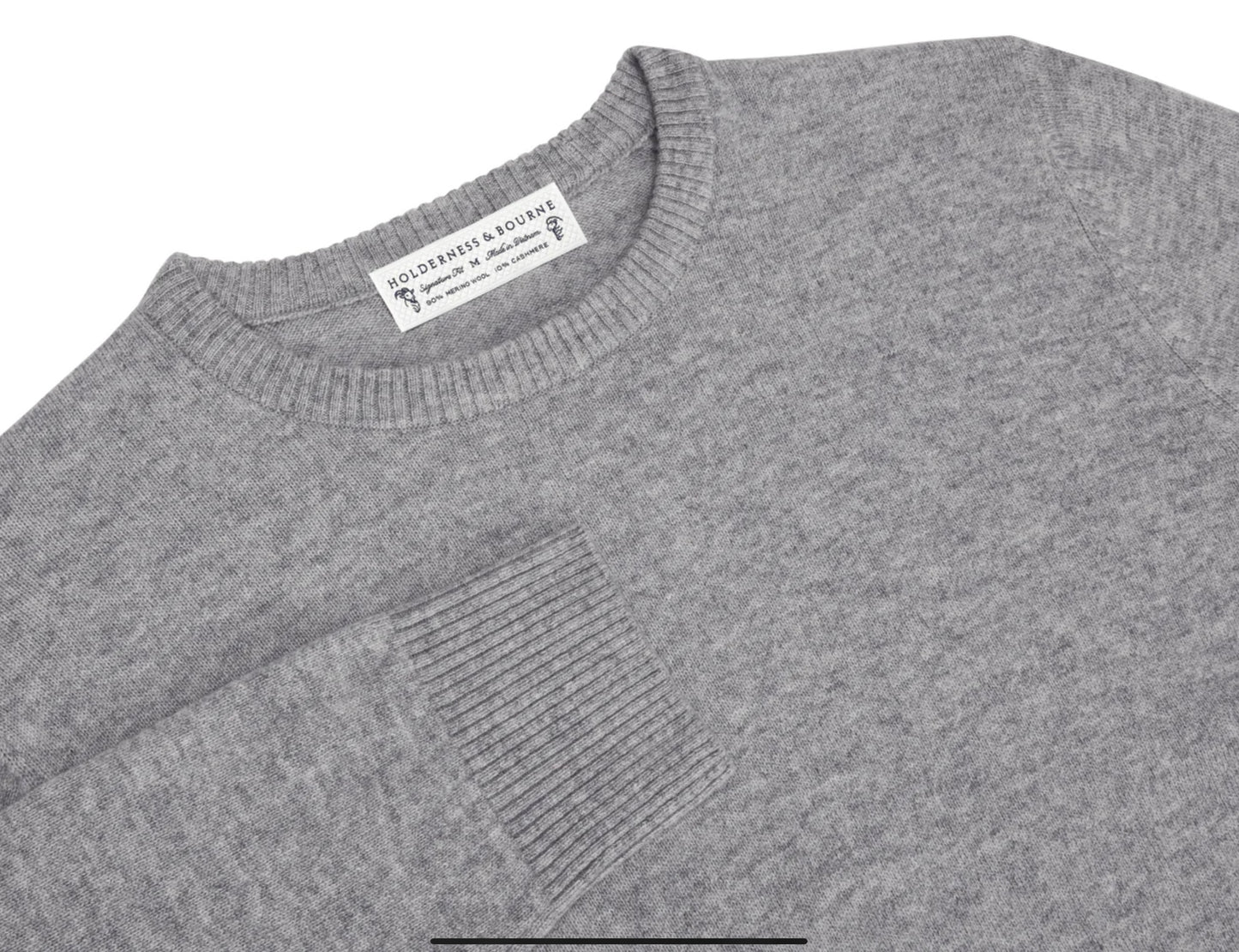 The Shaw Crewneck Sweater by Holderness and Bourne