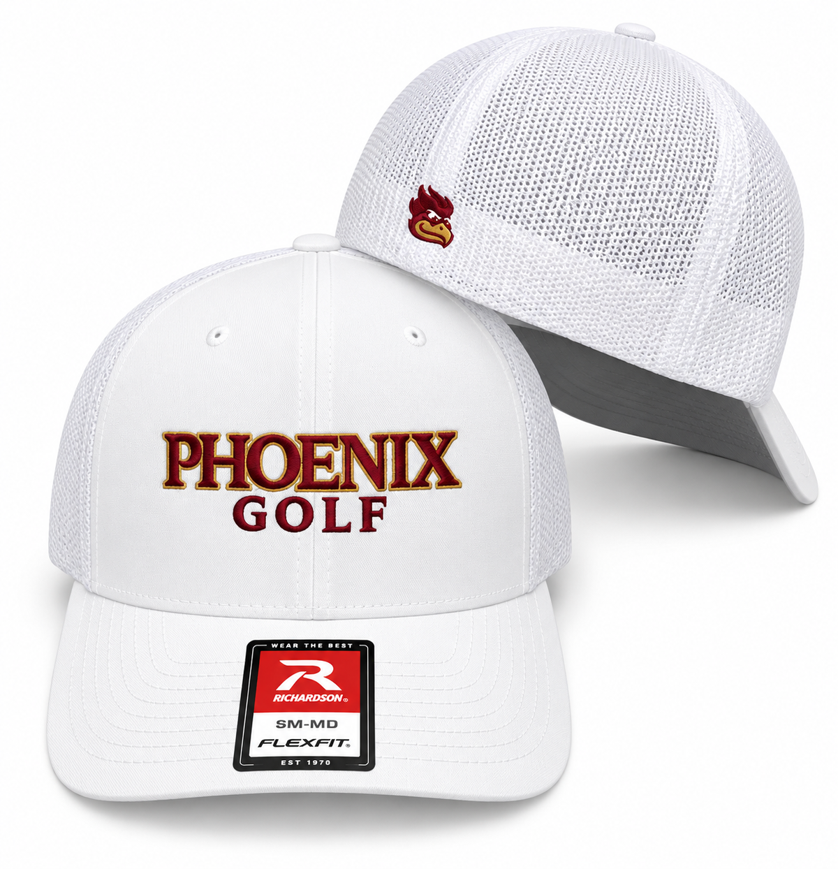 The Richardson 110 R-Flex Trucker-Phoenix Golf with Bird Head