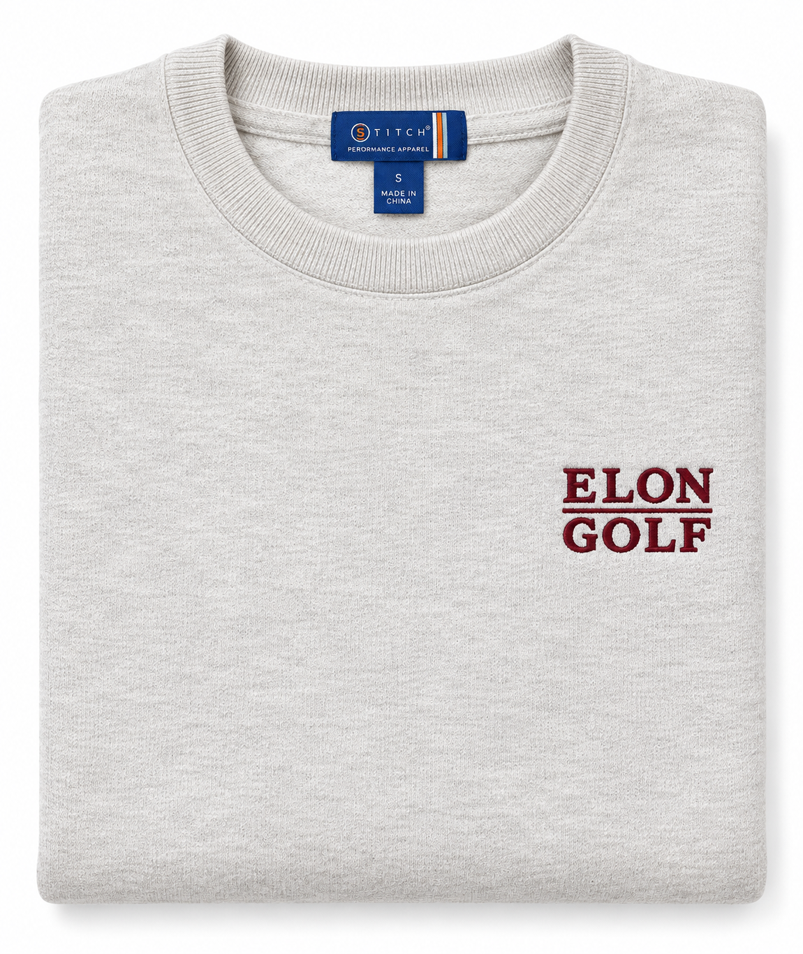 Cambridge Crewneck Merino Sweater by Stitch Golf