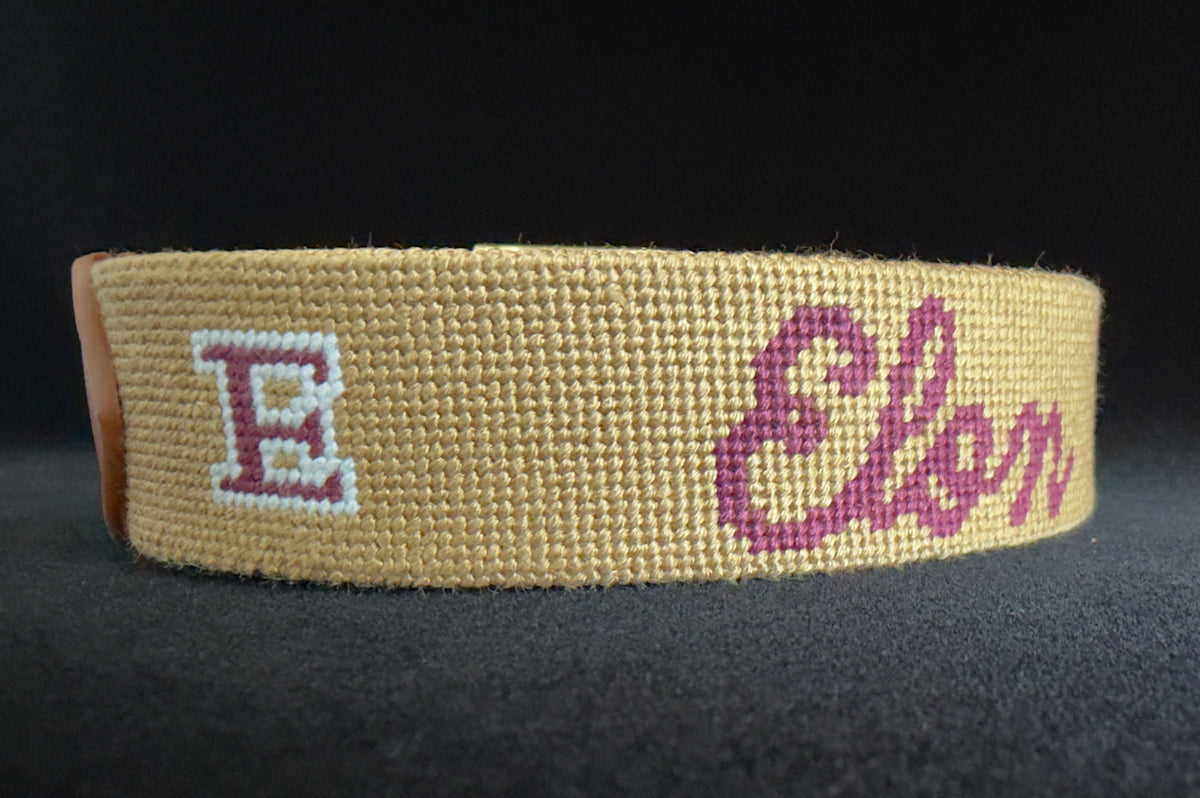 Needlepoint Golf Belts-Team Issued