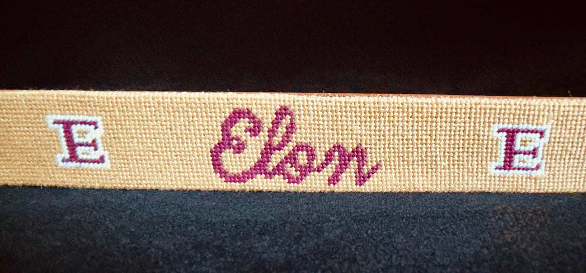 Needlepoint Golf Belts-Team Issued