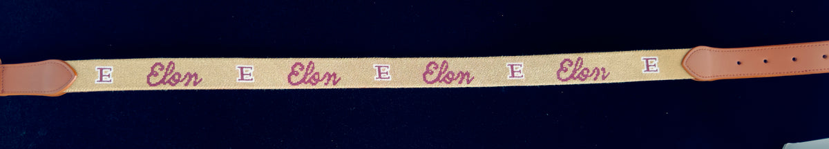 Needlepoint Golf Belts-Team Issued