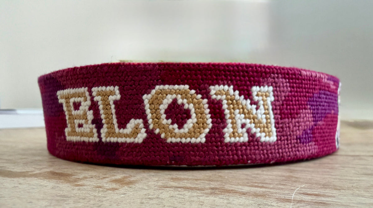 Needlepoint Golf Belts-Team Issued