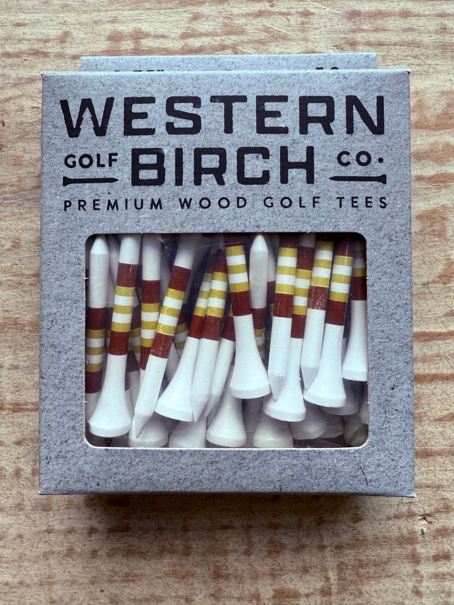 Swinging Phoenix Golf Tees by Western Birch