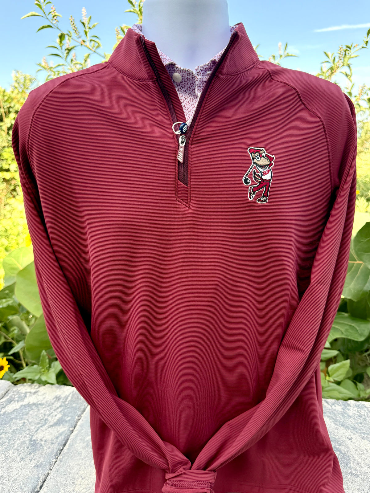 The Stuart 1/4 Zip Pullover by Holderness and Bourne