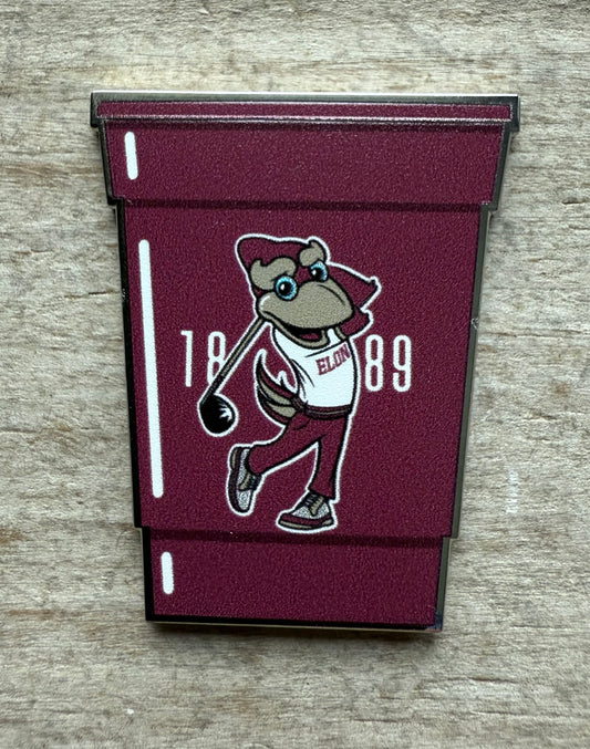 Maroon Solo (like) Cup Swinging Phoenix Ball Marker