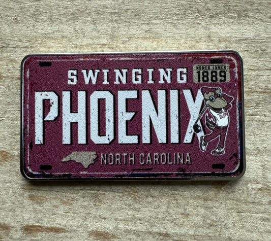 Swinging Phoenix License Plate Ball Marker