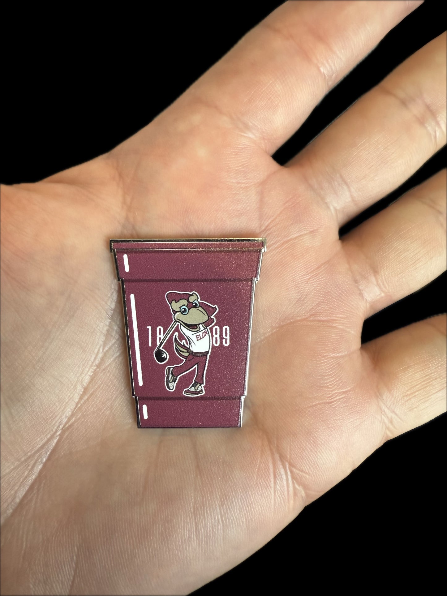 Maroon Solo (like) Cup Swinging Phoenix Ball Marker