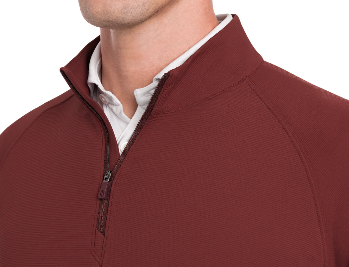 The Stuart 1/4 Zip Pullover by Holderness and Bourne