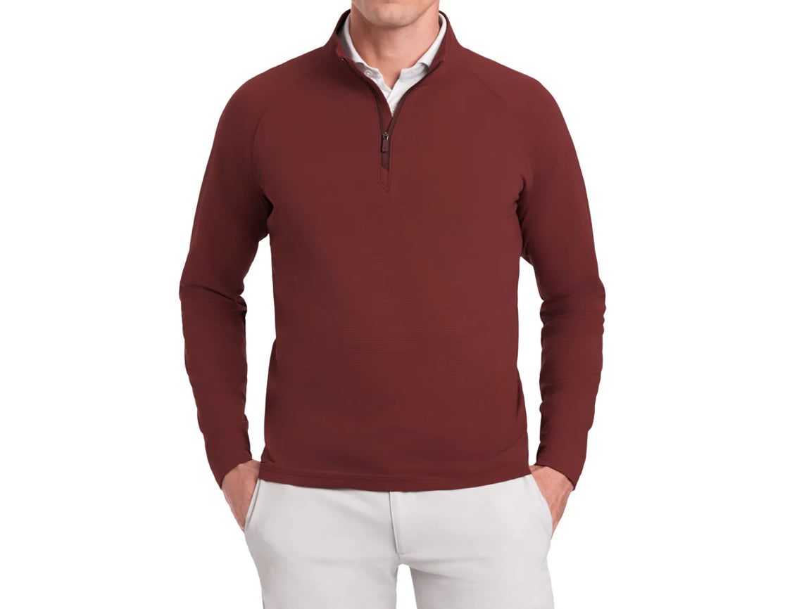 The Stuart 1/4 Zip Pullover by Holderness and Bourne