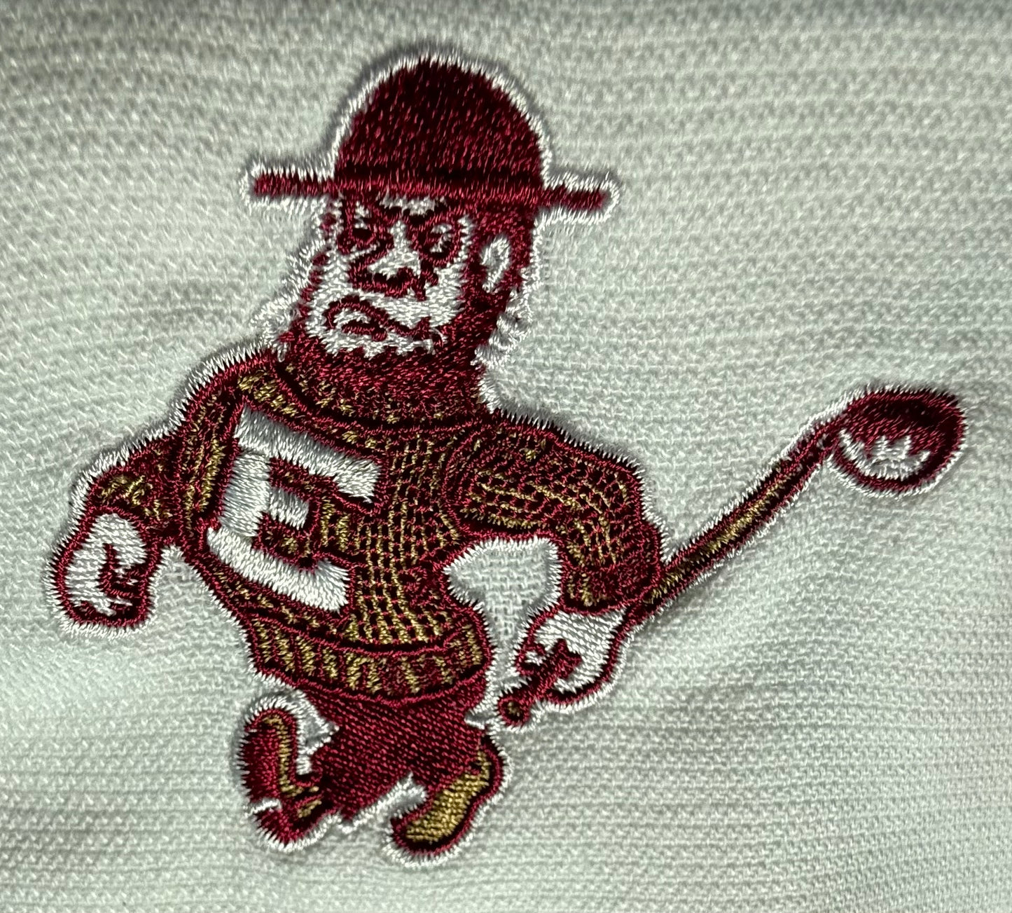 Swinging Phoenix Embroidered Towel By Stitch Golf