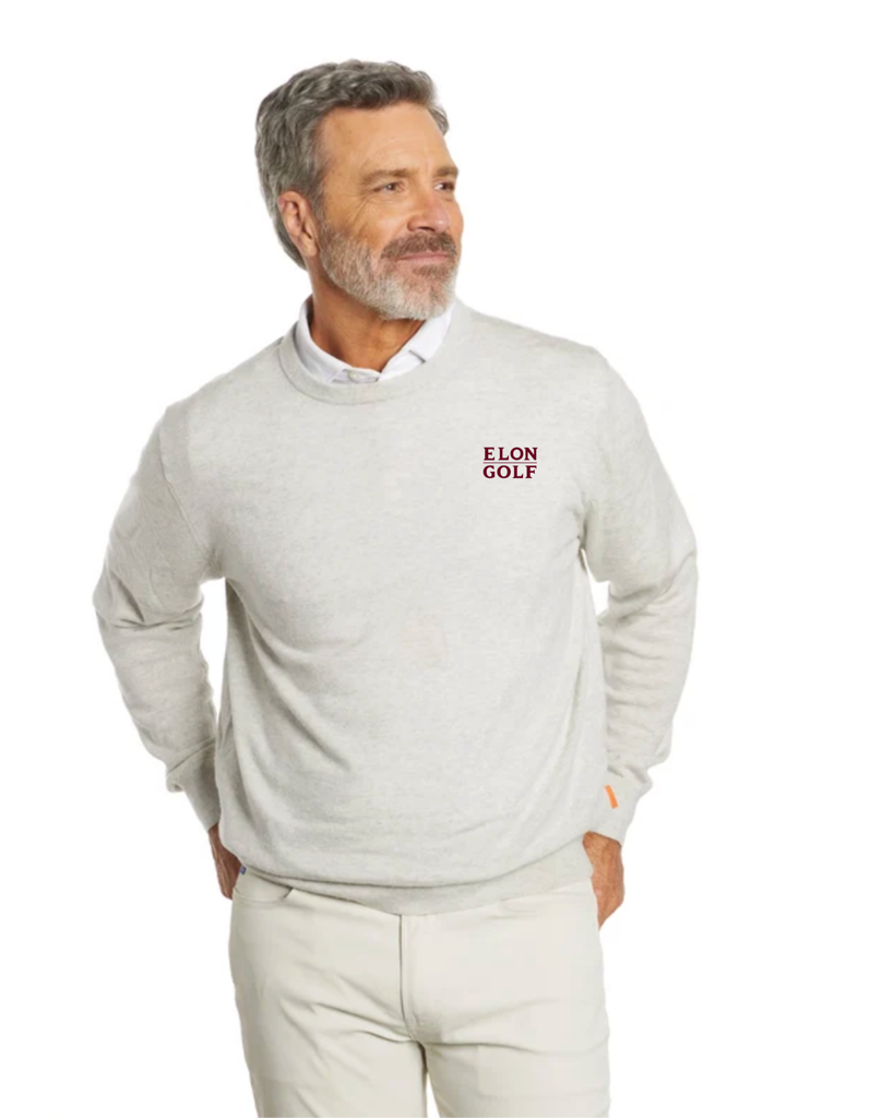 Cambridge Crewneck Merino Sweater by Stitch Golf