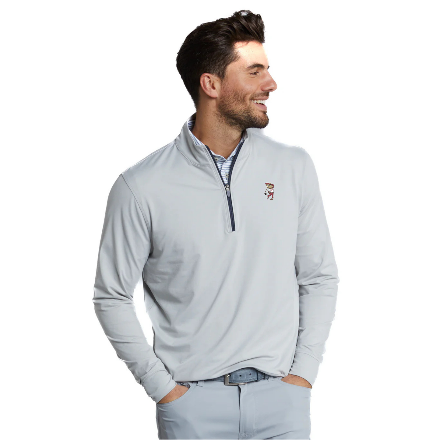 Scout Heathered 1/4 Zip by Stitch Golf