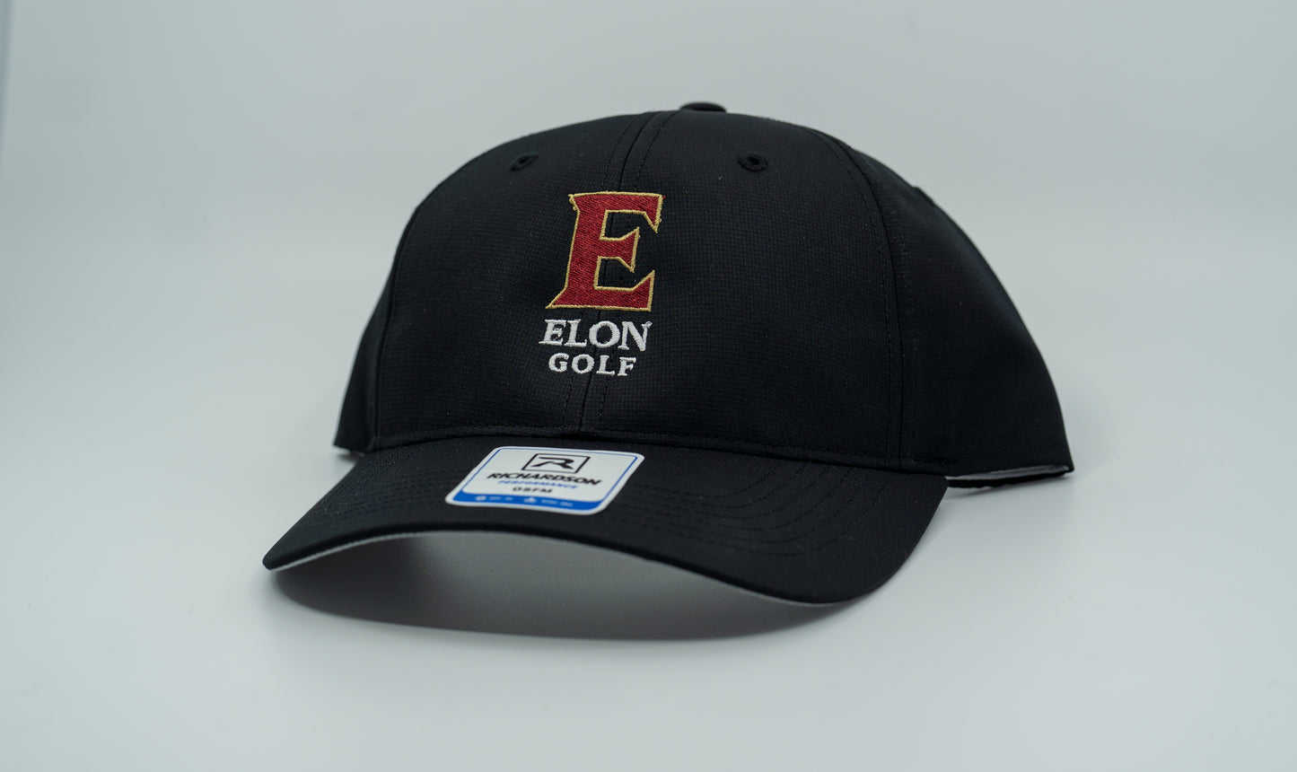 E-Elon Golf Design on a 225 Casual Performance Lite Hat by Richardson