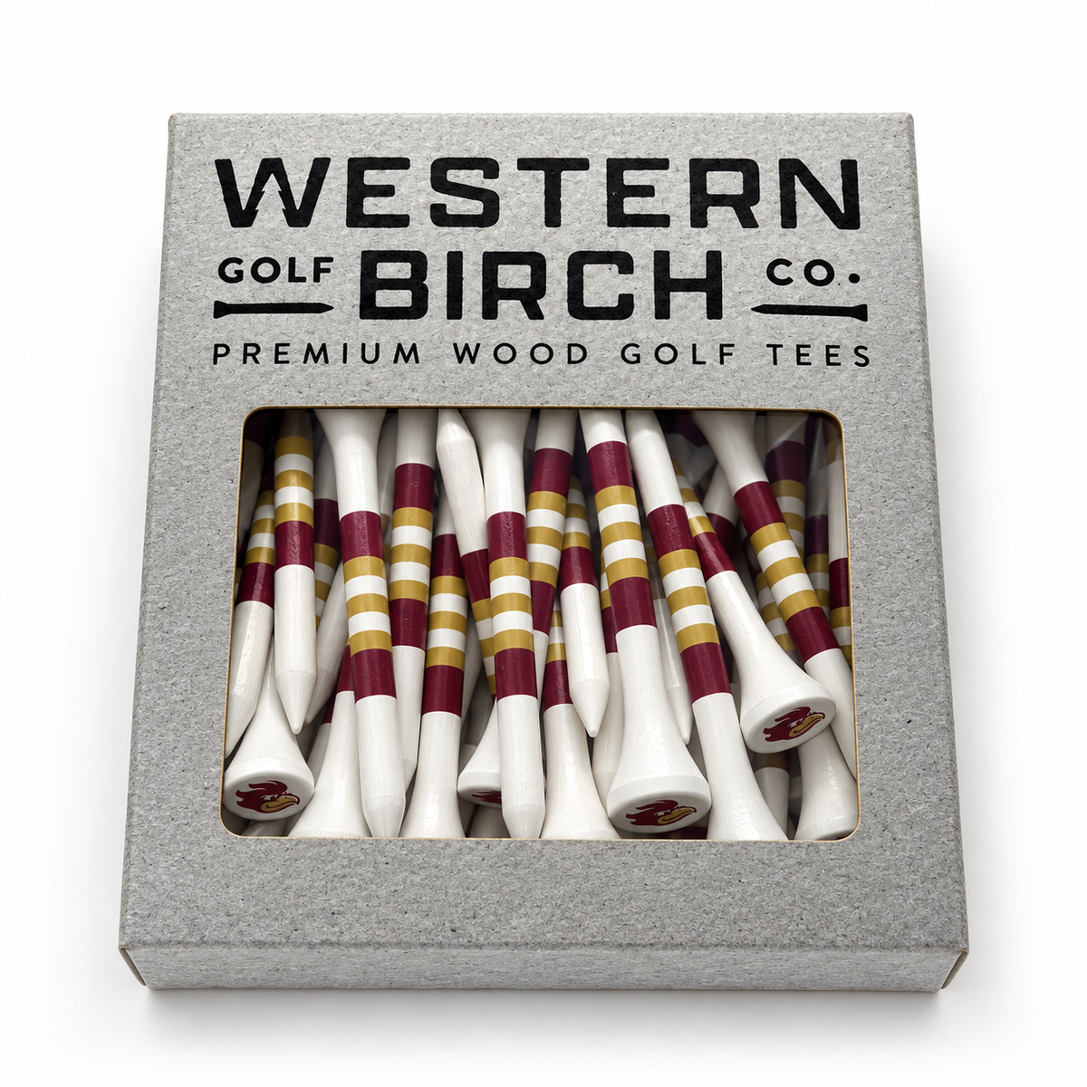 New Swinging Phoenix Golf Tees by Western Birch