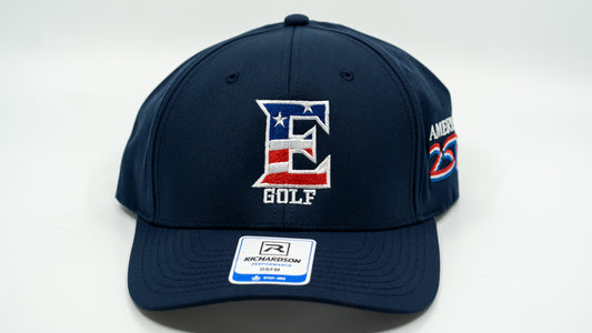 Patriotic 250th E Golf Design 228 Hat by Richardson