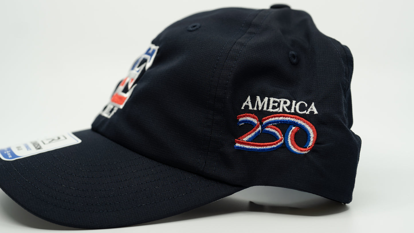 Patriotic 250th "E" Design 220 Relaxed Performance Lite Hat by Richardson