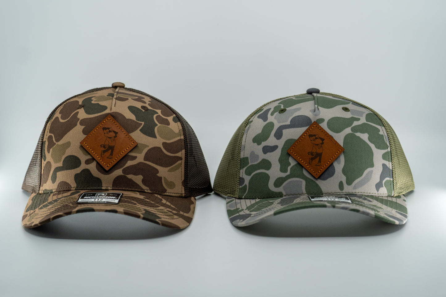 Duck Camo Swinging Phoenix Trucker Hat by Richardson Sports