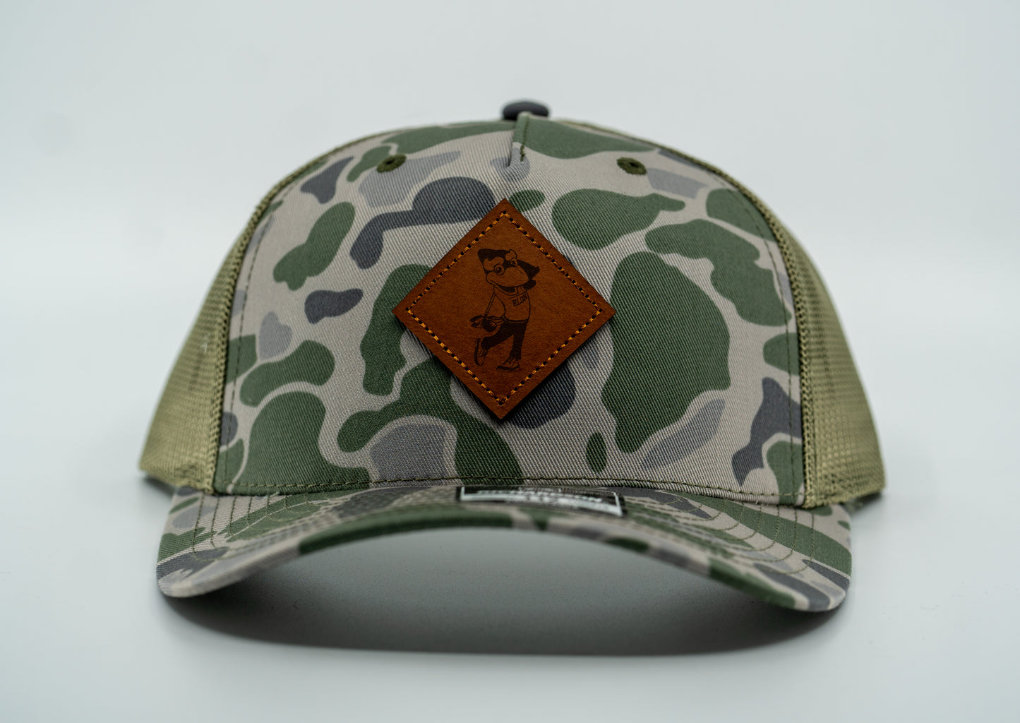 Duck Camo Swinging Phoenix Trucker Hat by Richardson Sports