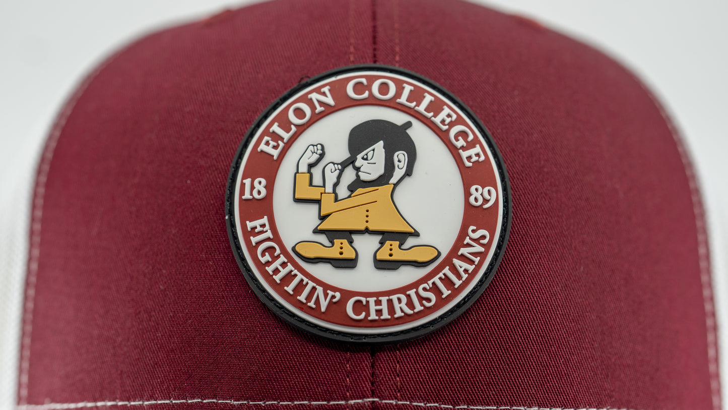 Roundel Fightin' Christian 112 Trucker Hat by Richardson Sports