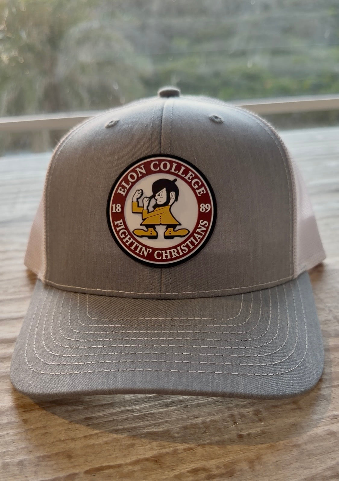 Roundel Fightin' Christian 112 Trucker Hat by Richardson Sports