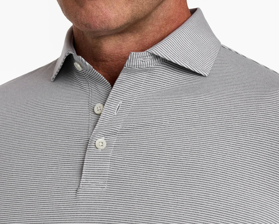 The Perkins Shirt: Gray and White by H&B