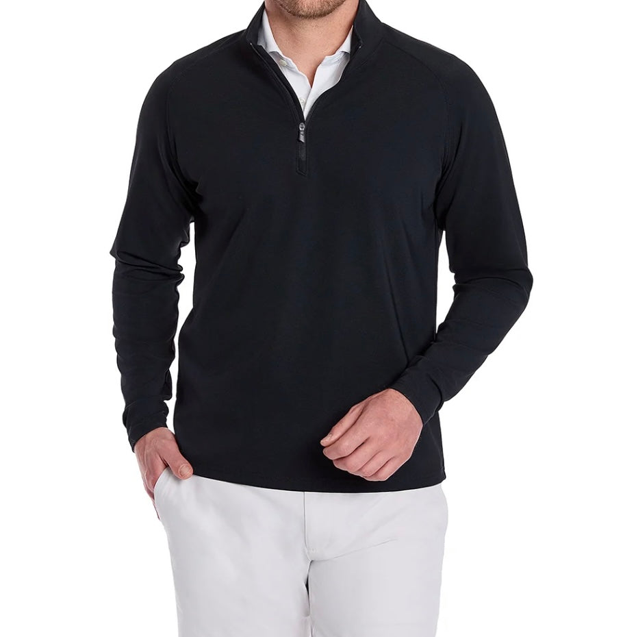 The New Phoenix Stuart Pullover: Black by H&B