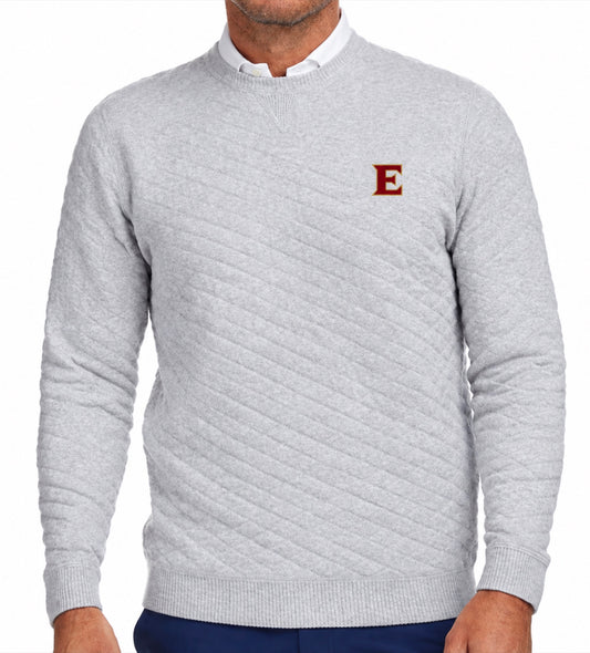 The Elon Golf Ward Crewneck: Black or Gray from H&B