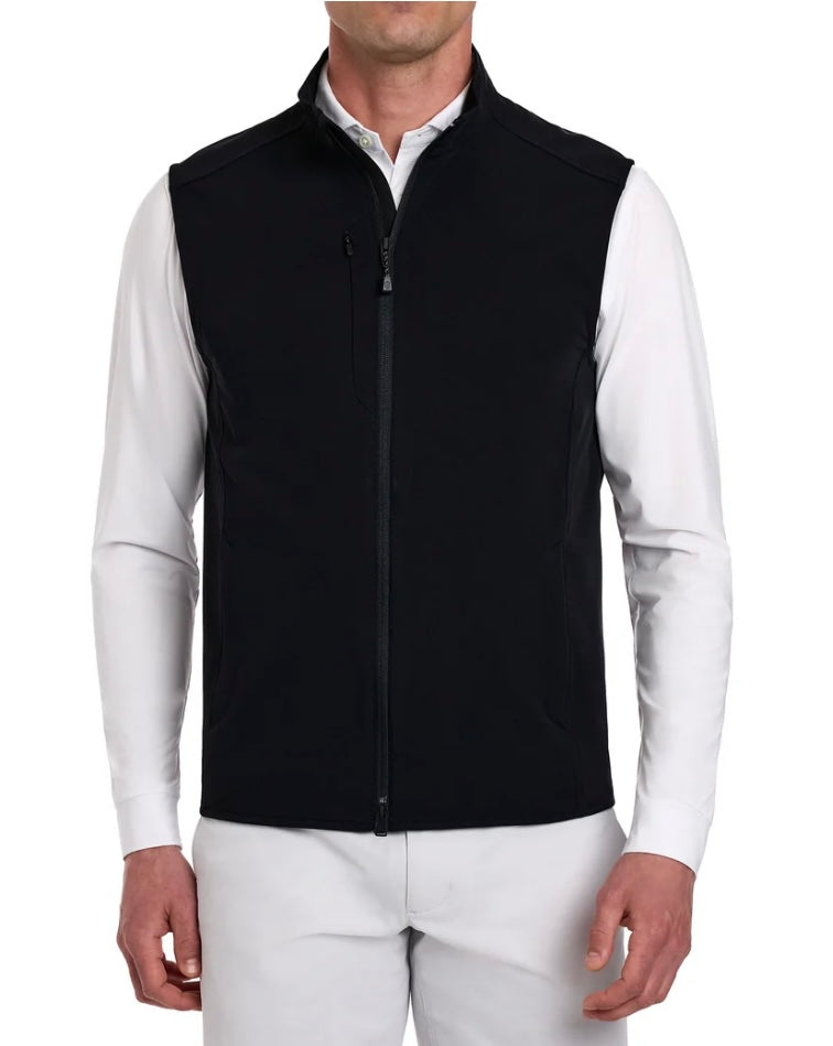 The Elon Golf Boyd Vest: Black by H&B
