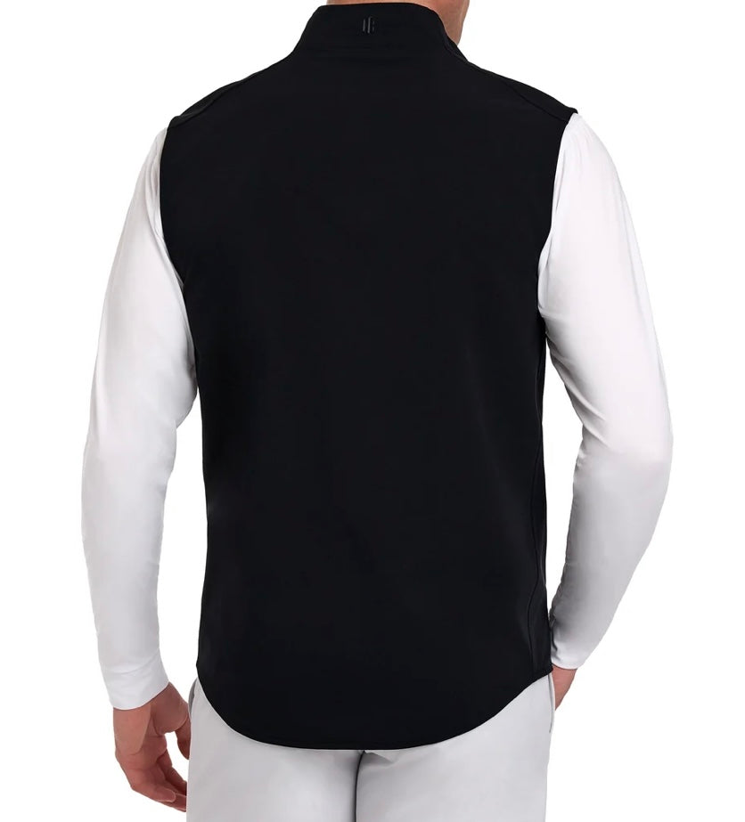 The Elon Golf Boyd Vest: Black by H&B