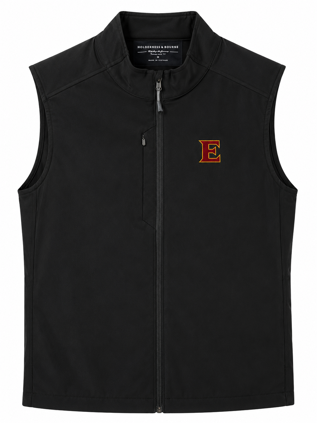 The Elon Golf Boyd Vest: Black by H&B