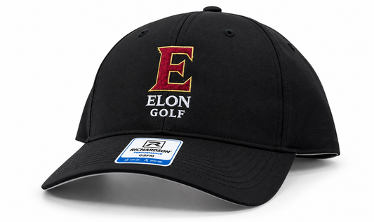 E-Elon Golf Design on a 225 Casual Performance Lite Hat by Richardson