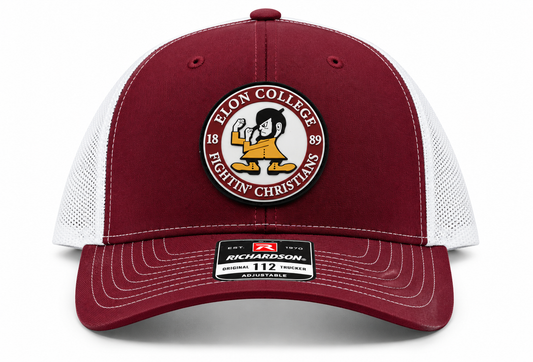 Roundel Fightin' Christian 112 Trucker Hat by Richardson Sports