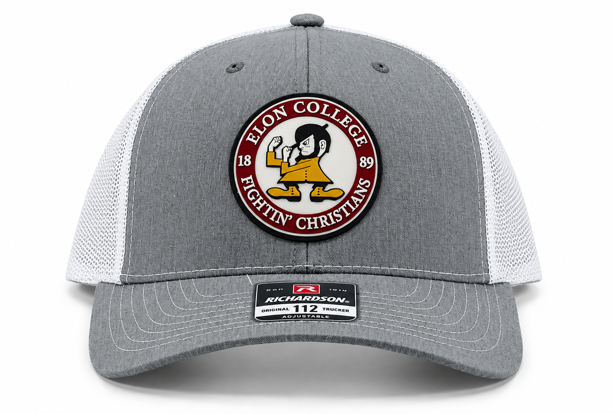 Roundel Fightin' Christian 112 Trucker Hat by Richardson Sports