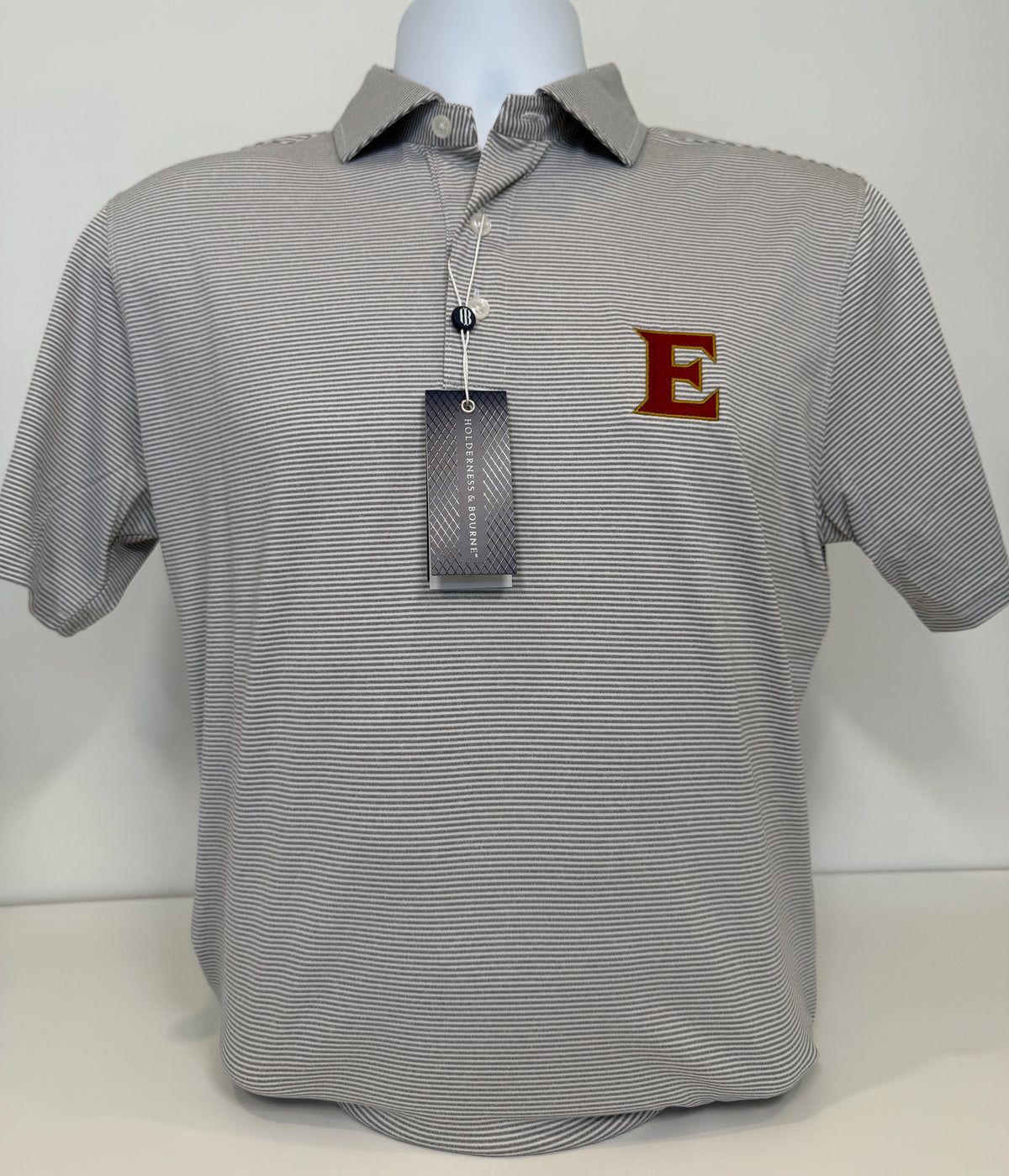 The Perkins Shirt: Gray and White by H&B