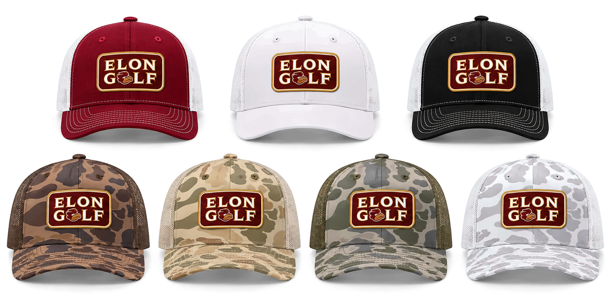 New Swinging Phoenix Camo Hat: “Elon Golf” Design