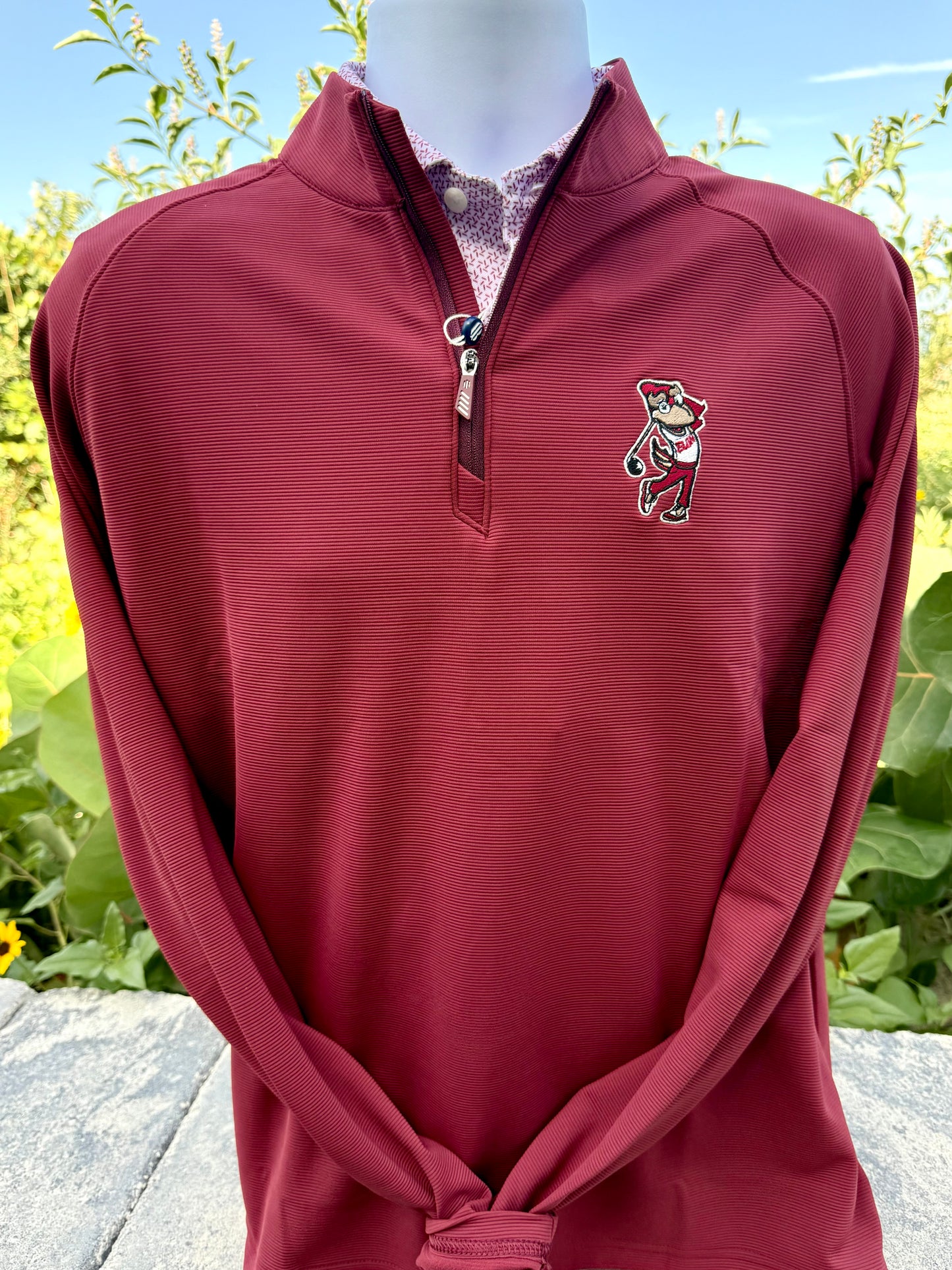 The Stuart 1/4 Zip Pullover by Holderness and Bourne