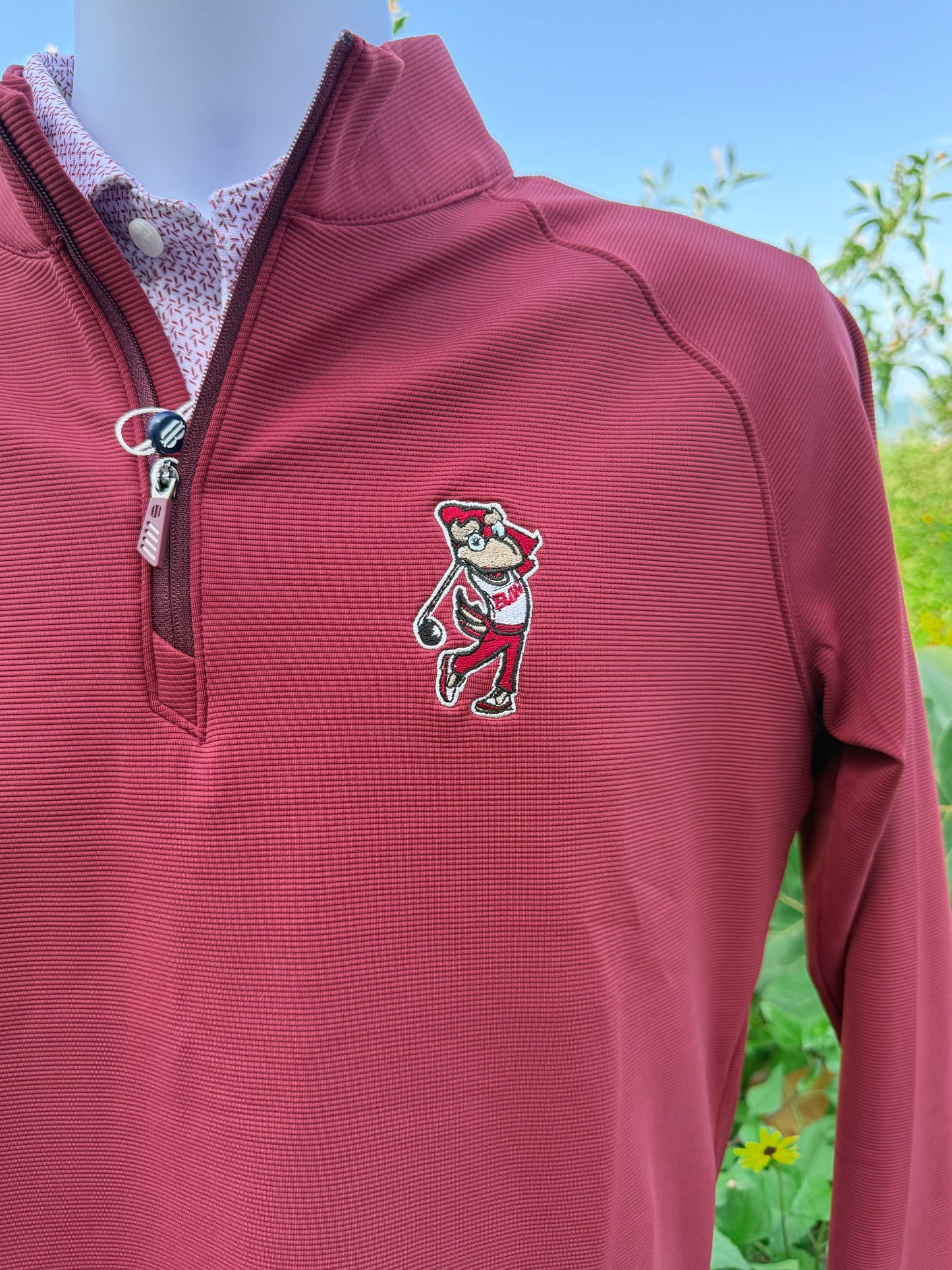 The Stuart 1/4 Zip Pullover by Holderness and Bourne